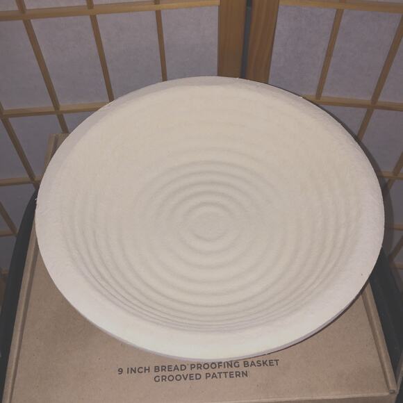 Banneton by BULKA Bread Proofing Basket Round 9" - Picture 3 of 4
